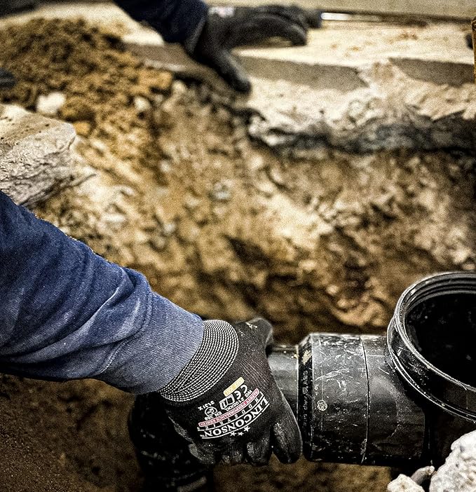 linconson 12 Pack Safety Performance Series Construction Mechanics Work Gloves