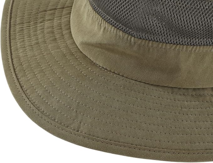 Connectyle Kids Wide Brim Sun Hat for Toddler Boys Girls Breathable Bucket Hat for Fishing Hiking UPF 50+ Protection Sun Hat