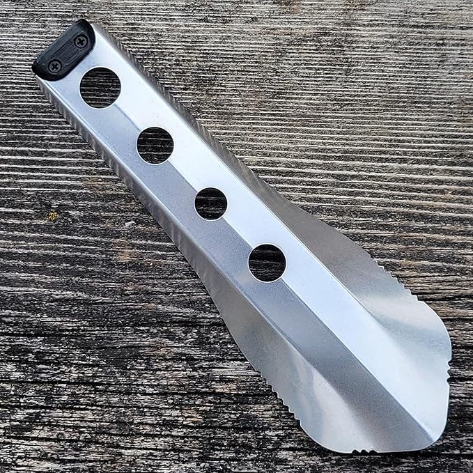 Ultralight Backpacking Trowel, 0.48 oz (13.5g) Black