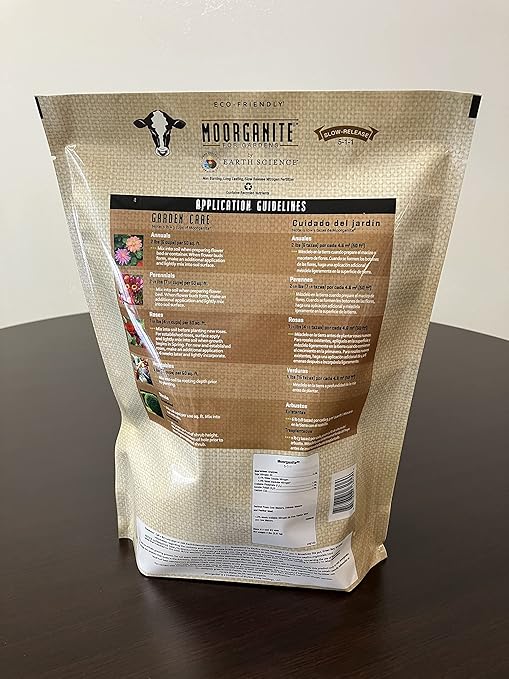 Earth Science Moorganite— 5 lb—All Purpose Lawn and Garden Care – Multi-Purpose, Slow Release Lawn Care– Amazon Exclusive Size