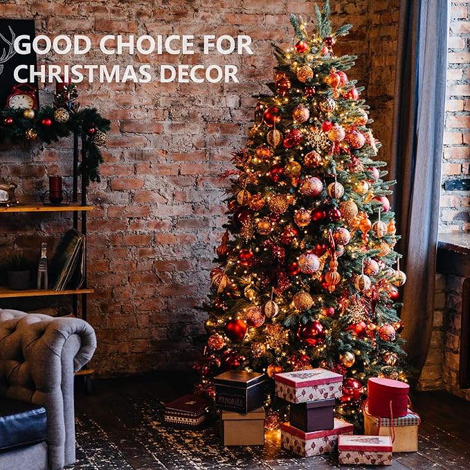 TW SHINE Christmas Lights, 1000 LED 328FT Christmas Tree Lights Plug in with 8 Modes, Remote Waterproof Christmas String Lights Outdoor Indoor Decorations for Xmas Party Yard Decor, Warm White