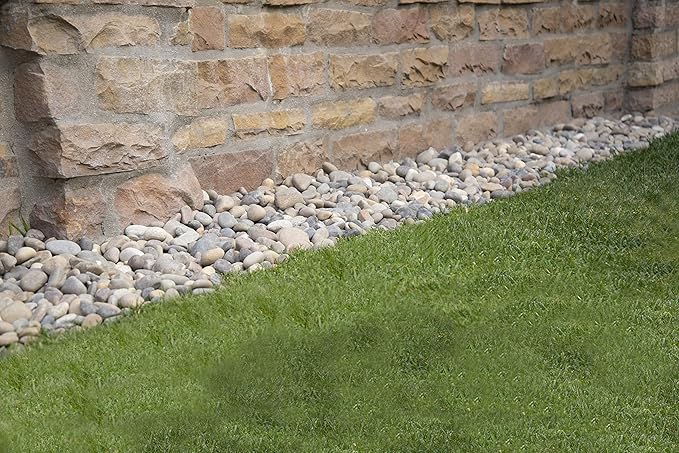 MSI Amazon Decorative Polished Multicolor Pebbles, 0.4 inch - 1.2 inch, 40 lb. Bag (55 Bags/Pallet)