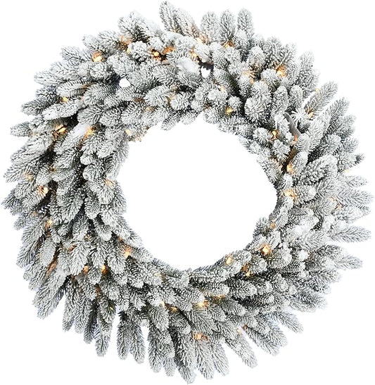 Fraser Hill Farm 24" Wreath with LED Lights