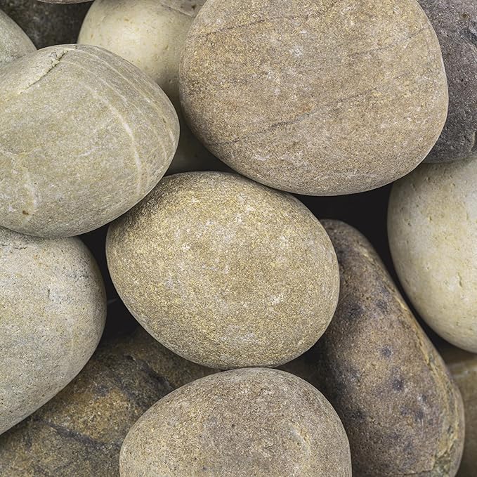 MSI Decorative Polished Multicolor Pebbles, 1 inch - 2.5 inch, 40 lb. Bag