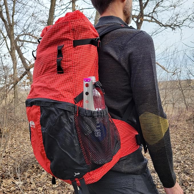 Ultralight Backpacking Trowel, 0.48 oz (13.5g) Purple