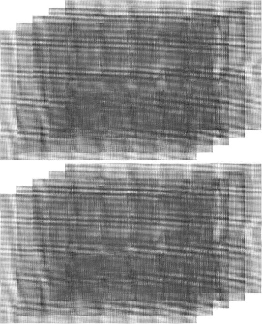 10pcs Plant Mesh,11.8x7.8 Inch Reusable Mesh for Plants,Terrarium Mesh for Drainage Soil Leakage Prevention, Indoor & Outdoor Potted Plants