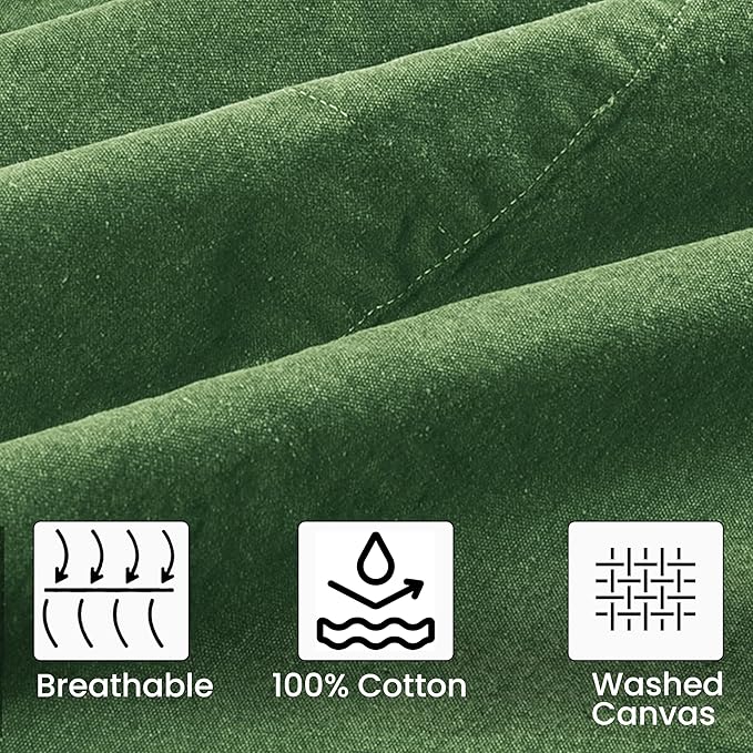 LEATHER VILLAGE Chef Aprons for Men Women with Large Pockets, Cotton Canvas Cross Back Adjustable Work Apron, Size M to XXL