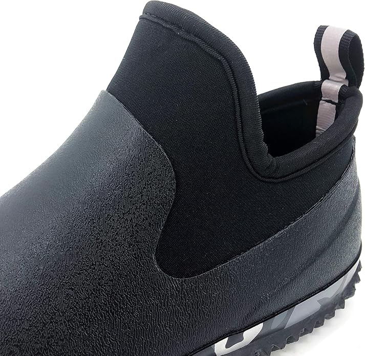 SYLPHID Men's Garden Shoes Women's Rain Shoe Waterproof Neoprene Camp Booties for Camping, Lawn Care, Gardening and Yard Work