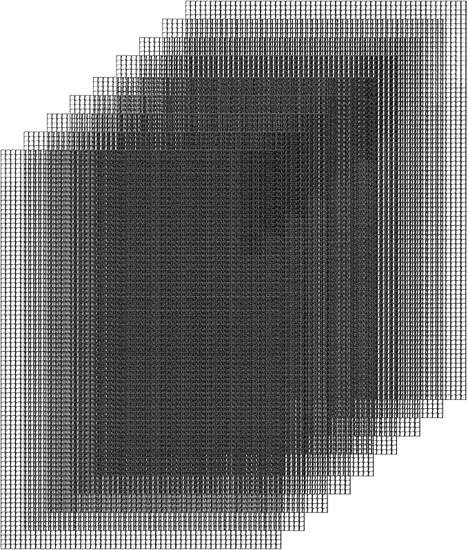 15 Pack Flower Pot Hole Mesh Pad, 11.8 * 7.8 Inch Bonsai Pot Mesh Plant Drainage Mesh Hole Screens Gasket Keep Soil from Flowing Away (Black)