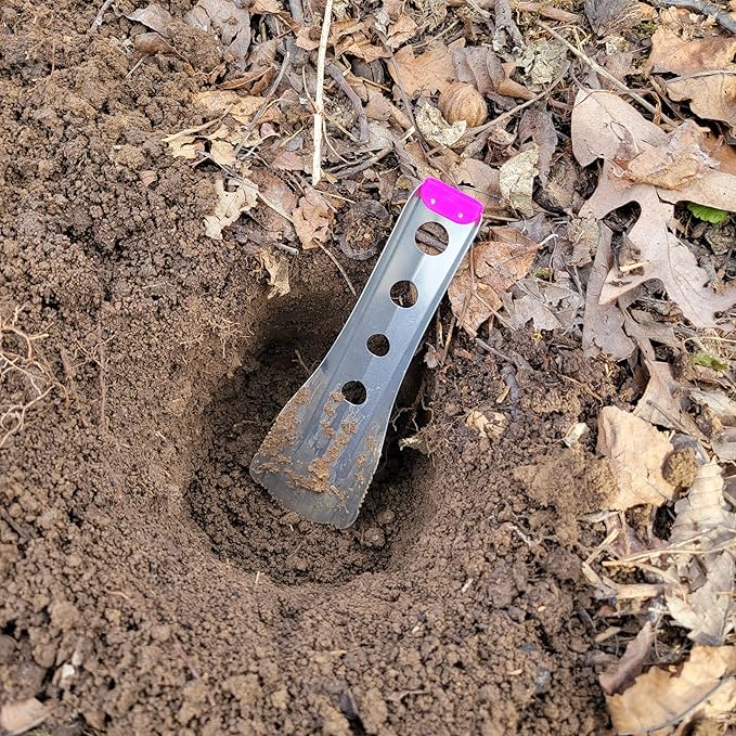 Ultralight Backpacking Trowel, 0.48 oz (13.5g) Purple