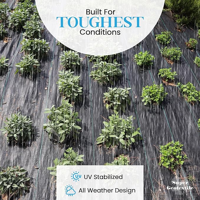 4, 6, 8 oz Non Woven Fabric for Landscaping, French Drains, Underlayment, Erosion Control, Construction Projects - 8 oz (3X250)